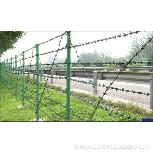 PVC Coated Double Barbed Wire